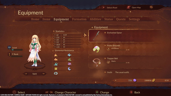 скриншот Super Neptunia RPG - Enchanted Weapon Set 4