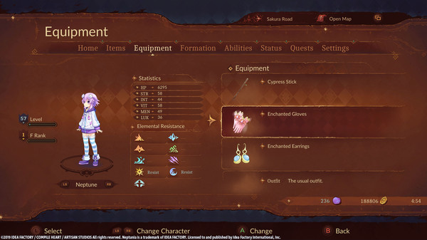 скриншот Super Neptunia RPG - [Enchanted Series] Equipment Set 2