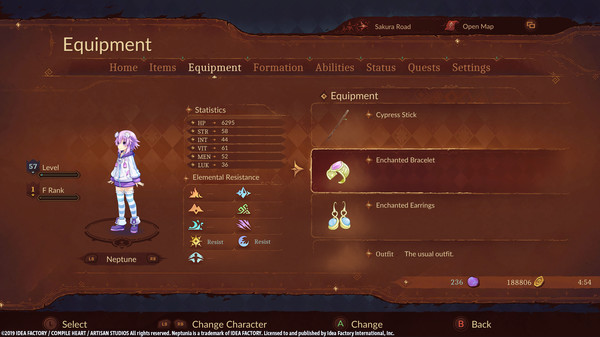 скриншот Super Neptunia RPG - [Enchanted Series] Equipment Set 1