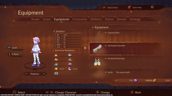 скриншот Super Neptunia RPG - [Enchanted Series] Equipment Set 3
