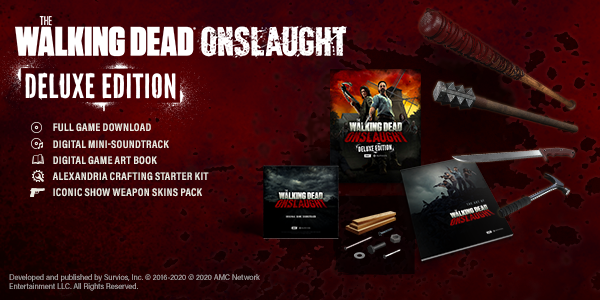 Best Buy: The Walking Dead Onslaught Deluxe Edition PlayStation 4