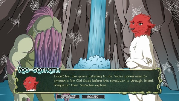 Скриншот из Army of Tentacles: (Not) A Cthulhu Dating Sim 2