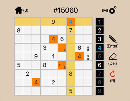 Sudoku Monster - 49,151 Hardest Puzzles game for Linux 1