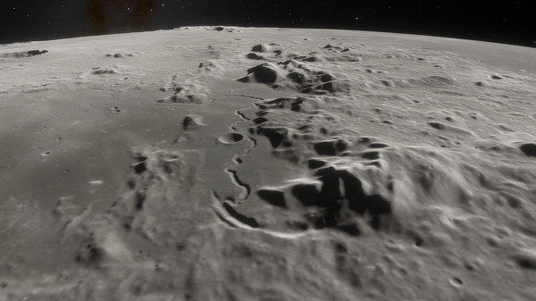 скриншот SpaceEngine - Moon HD 3