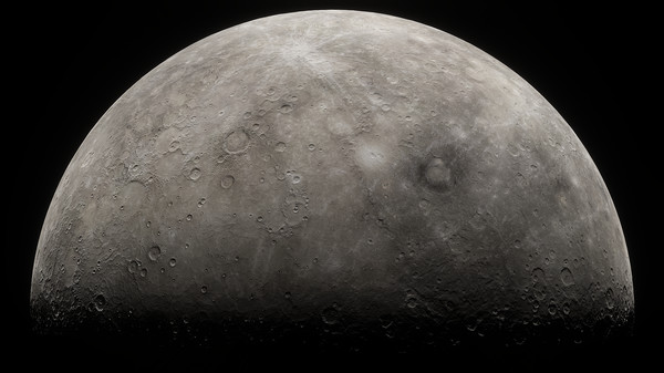 скриншот SpaceEngine - Mercury HD 1
