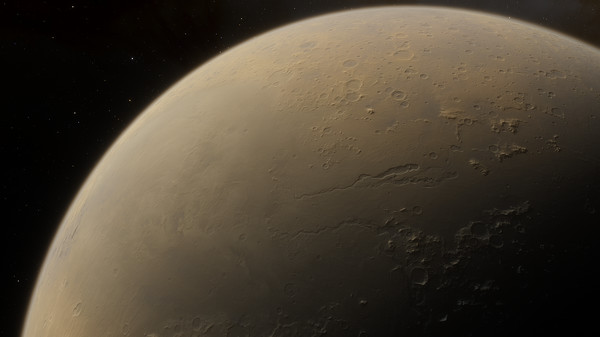 скриншот SpaceEngine - Mars HD 1
