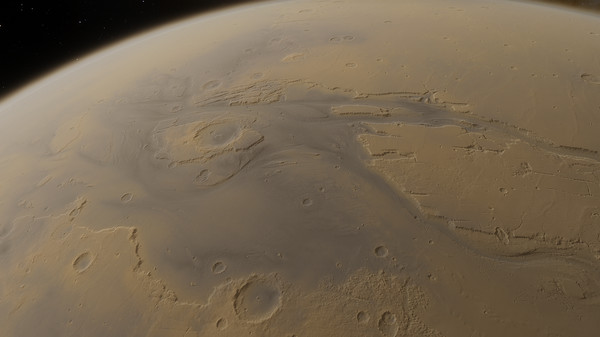 скриншот SpaceEngine - Mars HD 4