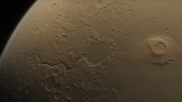 скриншот SpaceEngine - Mars HD 5