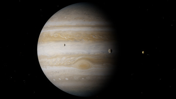 скриншот SpaceEngine - Jupiter System HD 0