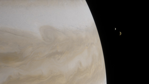 скриншот SpaceEngine - Jupiter System HD 3