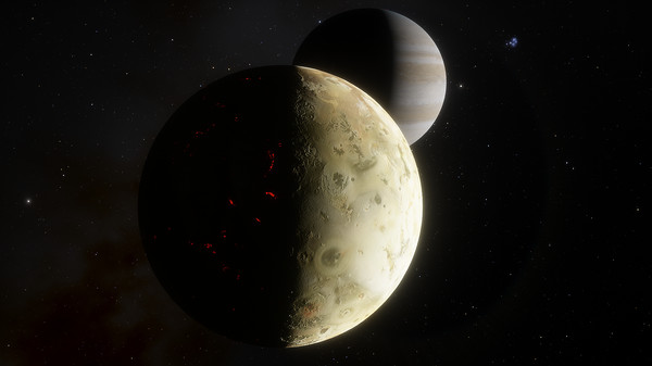 скриншот SpaceEngine - Jupiter System HD 4