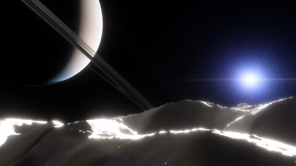 скриншот SpaceEngine - Saturn System HD 0