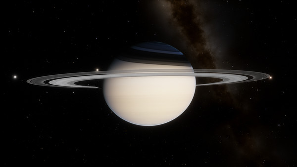 скриншот SpaceEngine - Saturn System HD 1
