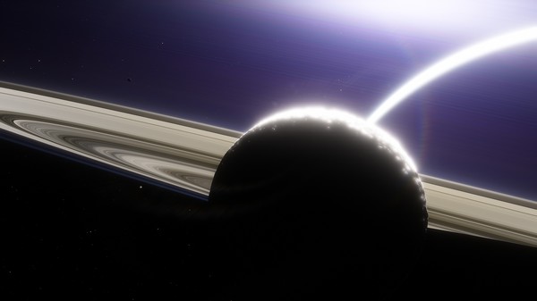 скриншот SpaceEngine - Saturn System HD 4