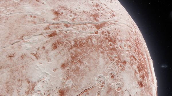 скриншот SpaceEngine - Pluto System HD 4