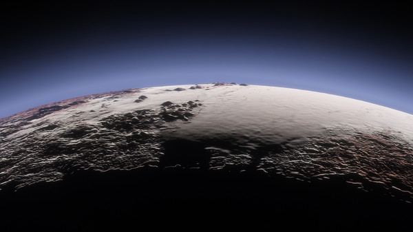 скриншот SpaceEngine - Pluto System HD 1