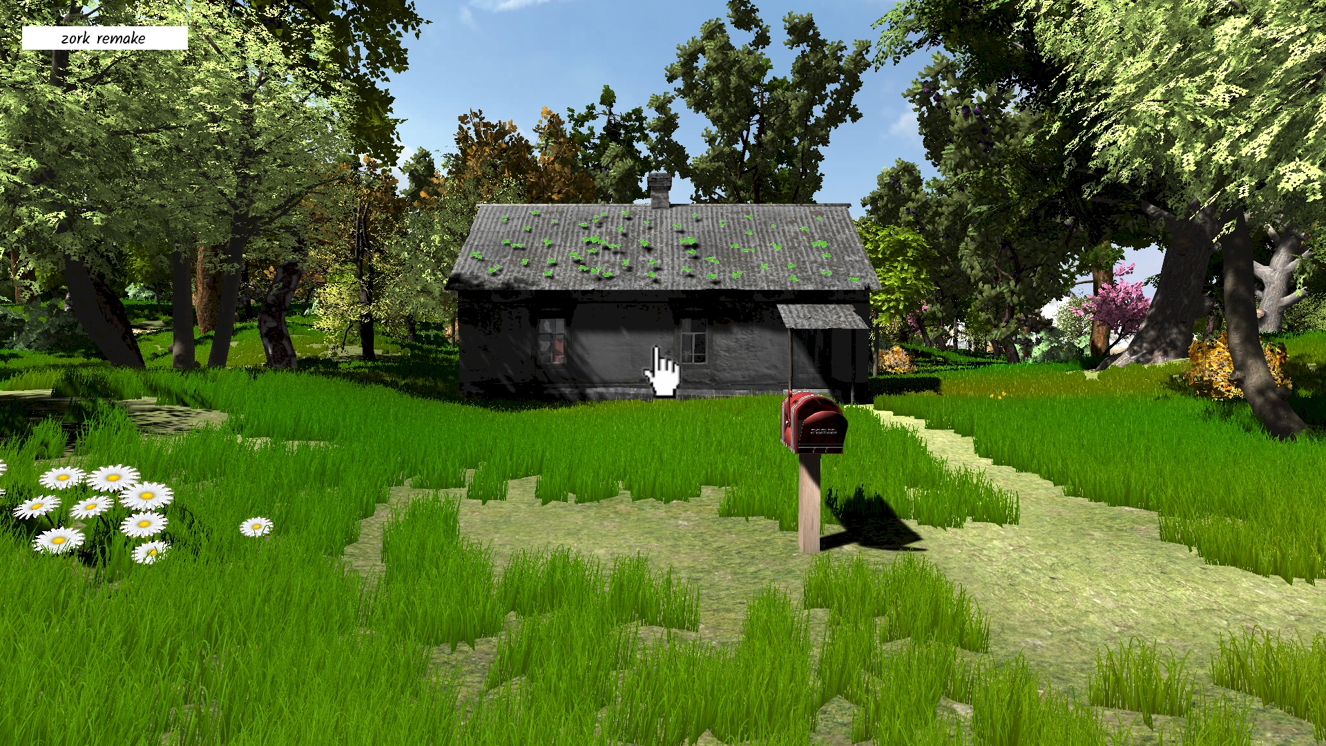 3D Text Adventure Demo #0