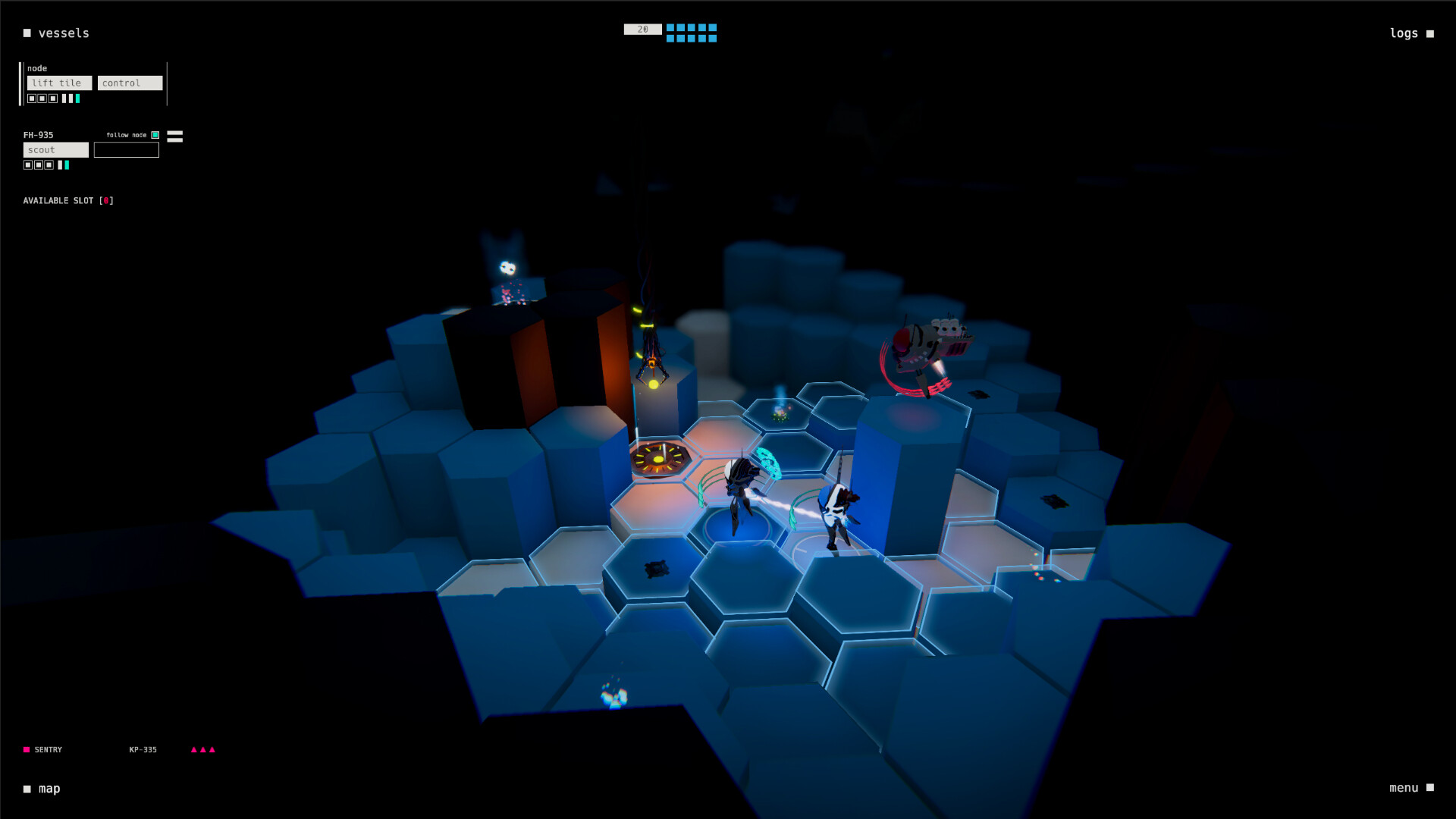 Purple Noise Echo #5