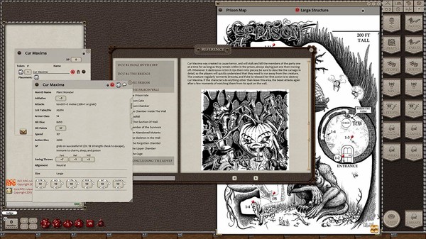 Fantasy Grounds - Dungeon Crawl Classics #86: Hole in the Sky (DCC)