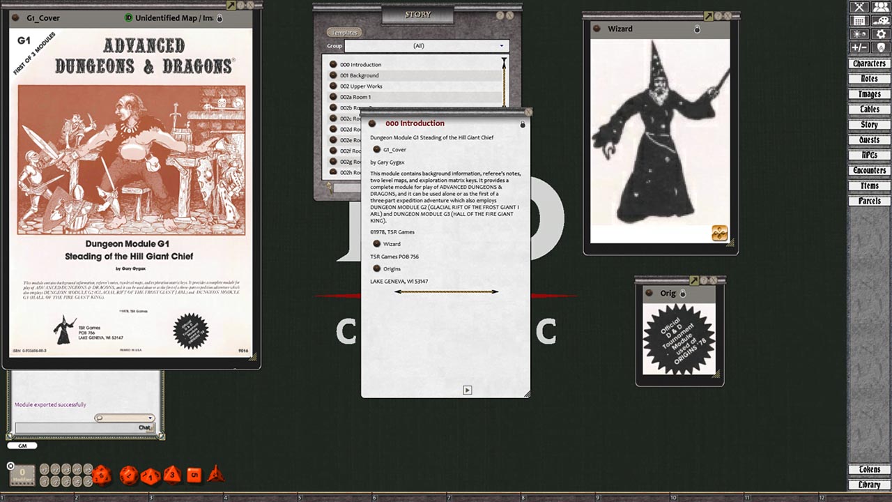 Fantasy Grounds - D&D Classics: G1 Steading of the Hill Giant Chief (2E) Featured Screenshot #1