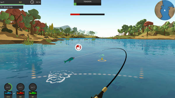 скриншот Poly Fishing 4