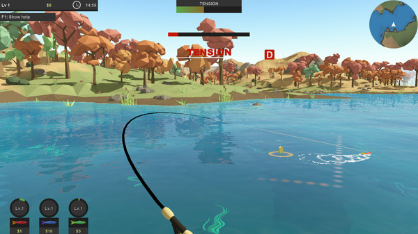 скриншот Poly Fishing 3