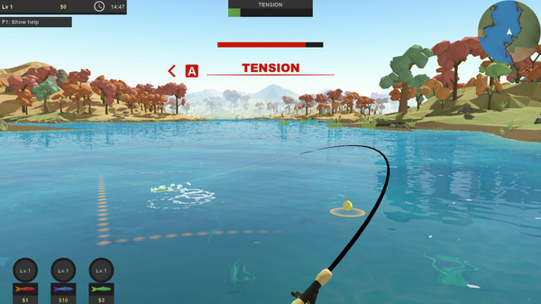 скриншот Poly Fishing 1