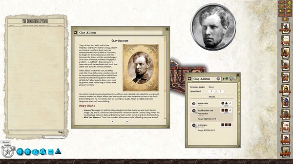 скриншот Fantasy Grounds - Lone Killers of the Southwest (Savage Worlds) 3