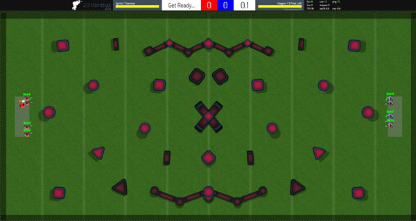 скриншот 2D Paintball - Online 4