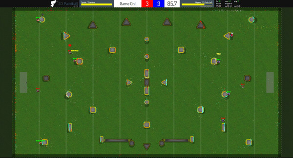скриншот 2D Paintball - Online 5