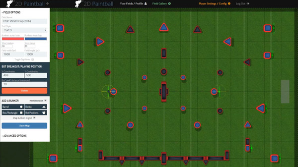 скриншот 2D Paintball - Online 1