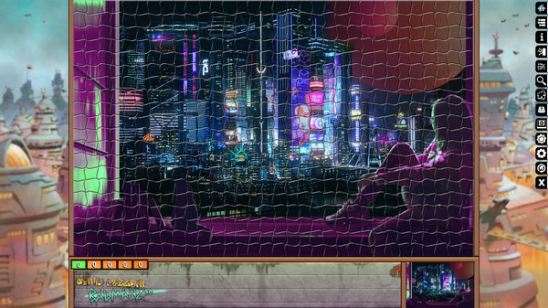 скриншот Jigsaw Puzzle Pack - Pixel Puzzles Ultimate: Cyberpunk 1