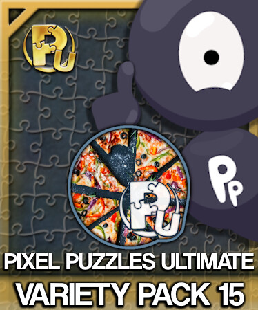 Jigsaw Puzzle Pack - Pixel Puzzles Ultimate: Variety Pack 15
