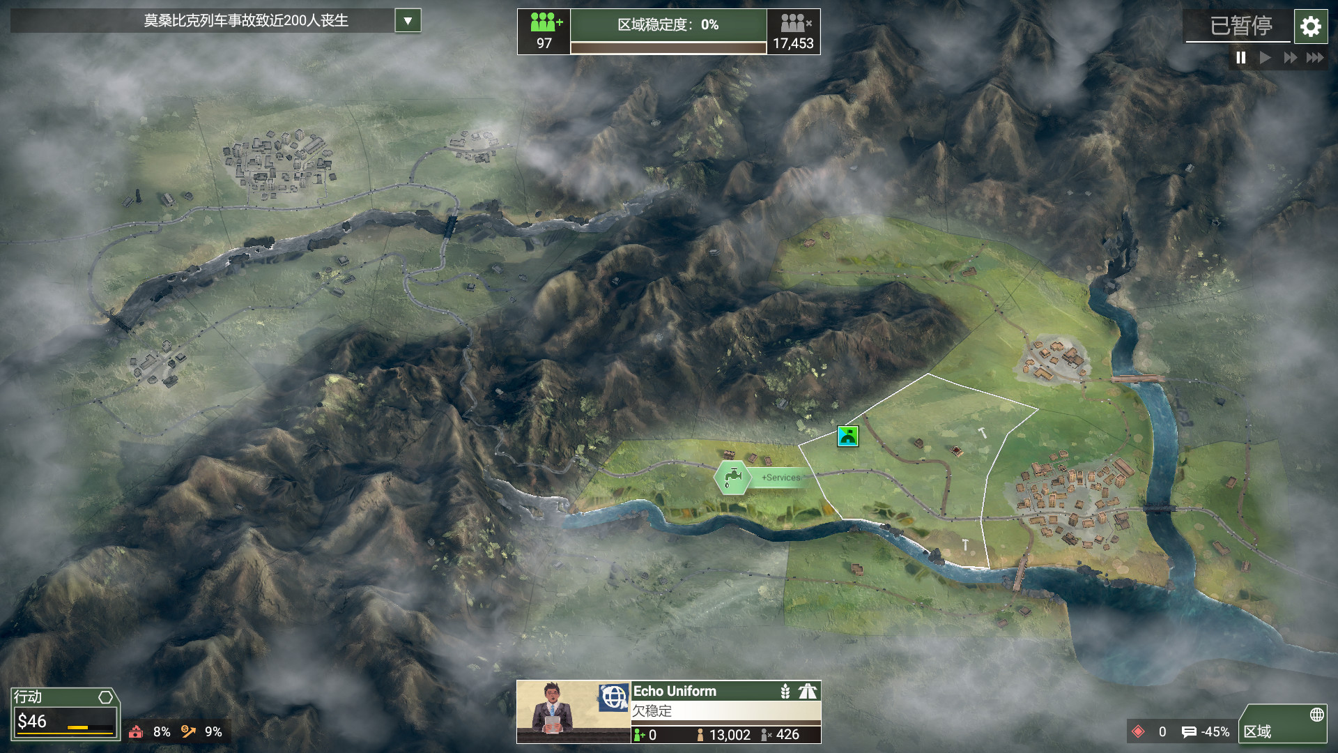 反叛公司:战争升级/Rebel Inc: Escalation(v1.1.2.0)