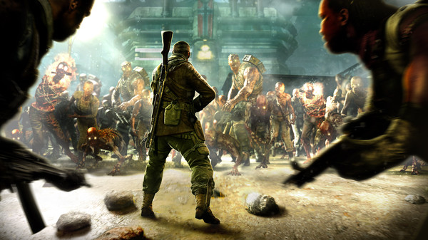 скриншот Zombie Army 4: Mission 1 - Terror Lab 1