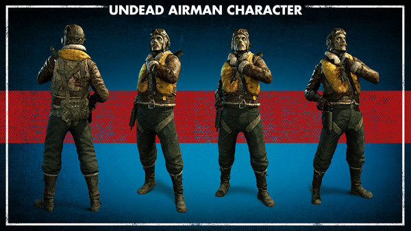 KHAiHOM.com - Zombie Army 4: Undead Airman Character