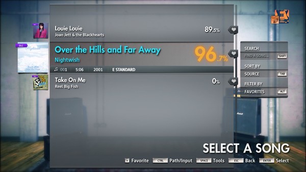 Rocksmith® 2014 Edition – Remastered – Nightwish - “Over the Hills and Far Away”