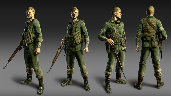 Zombie Army 4: Renegade Officer Character
