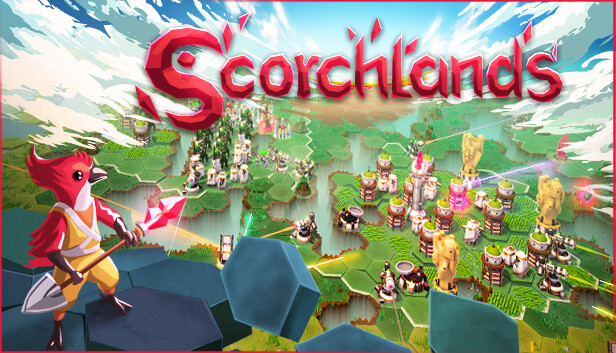 Capsule image of "Scorchlands" which used RoboStreamer for Steam Broadcasting