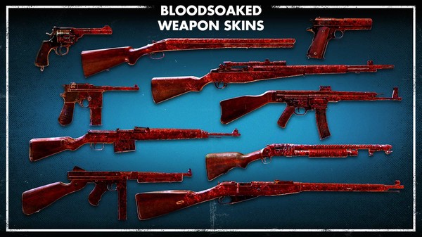 скриншот Zombie Army 4: Bloodsoaked Weapon Skins 0