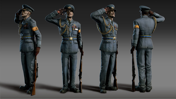 скриншот Zombie Army 4: Zombie Gentleman Dress Uniform Character 3