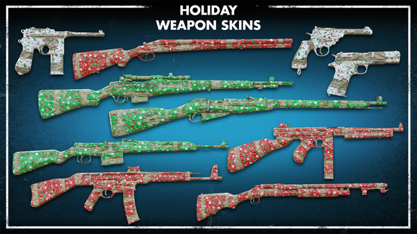 скриншот Zombie Army 4: Holiday Weapon Skins 3