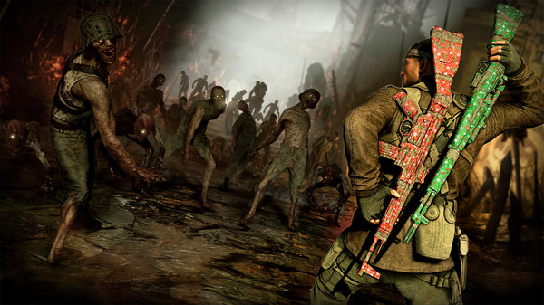 скриншот Zombie Army 4: Holiday Weapon Skins 5