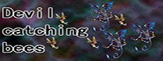 Devil_catching_bees 게임 이미지