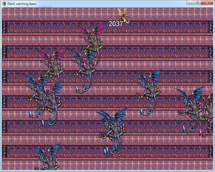 Devil_catching_bees game for Linux 1
