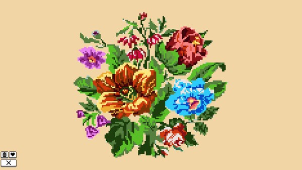 скриншот Coloring Pixels - Flowers Pack 1