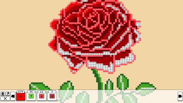 скриншот Coloring Pixels - Flowers Pack 0