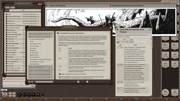 скриншот Fantasy Grounds - Dungeon Crawl Classics #68: The People of the Pit (DCC) 0