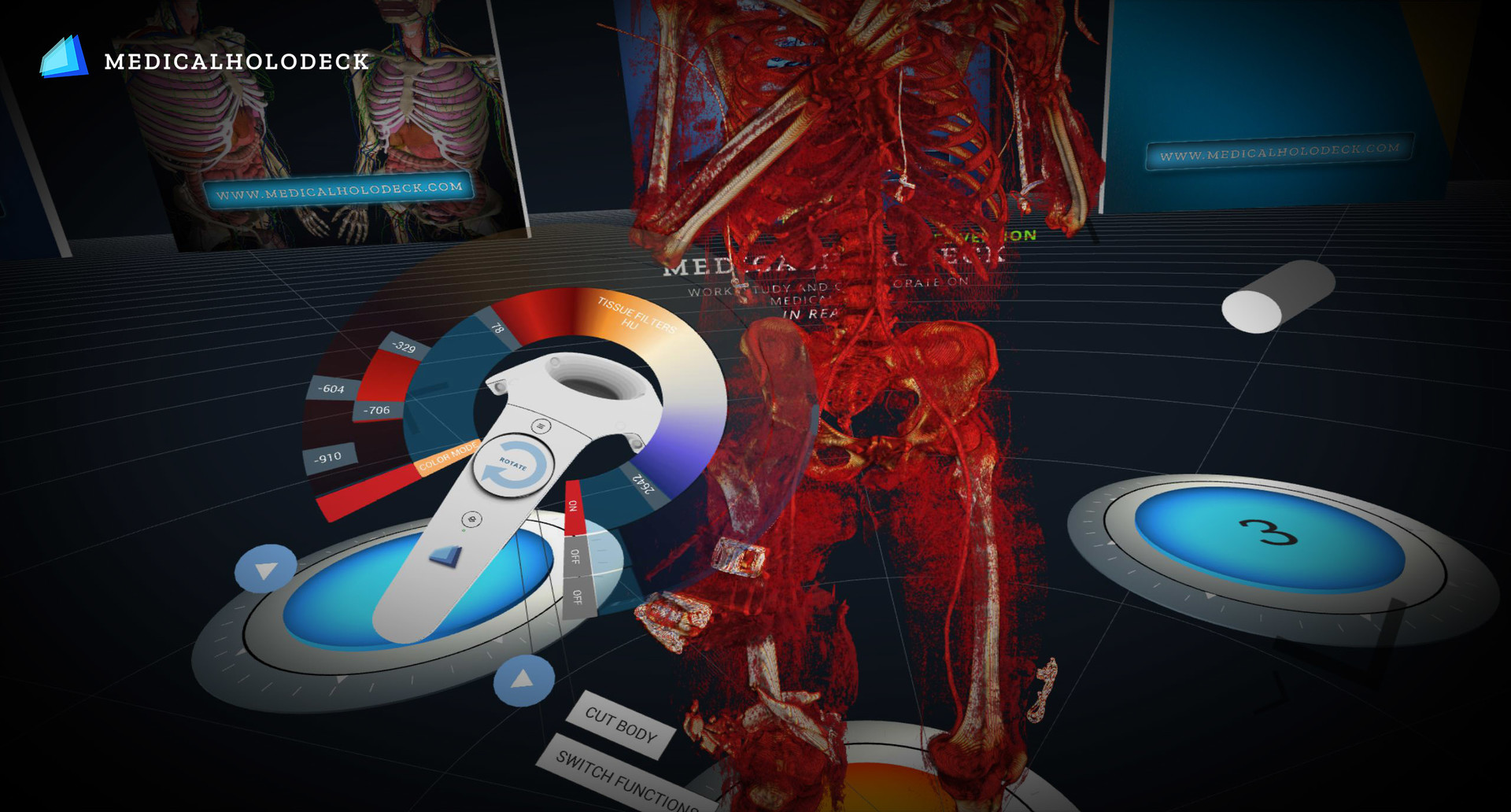 MEDICALHOLODECK PRO FREE TRIAL | FULL FEATURES FOR 30 DAYS | Medical Virtual Reality | Medical VR | DICOM Viewer #3