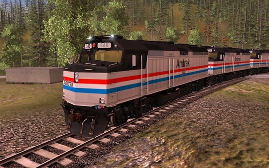 скриншот Trainz 2019 DLC: Amtrak F40PH 2 pack 1